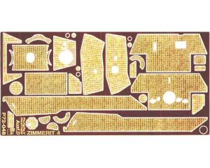 PART P72048 - 1:72 Panther Ausf.D Zimmerit 4