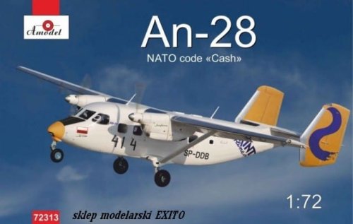Przejdź do produktu AMODEL 72313 - 1:72 Antonov An-28 Nato code Cash