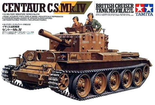 Przejdź do produktu TAMIYA 35232 - 1:35 Centaur C.S.Mk.IV British Cruiser Tank Mk.VIII