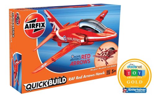 Przejdź do produktu AIRFIX J6018 - RAF Red Arrows Hawk - Quick Build