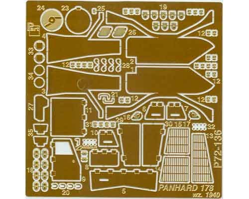 Przejdź do produktu PART P72136 - 1:72 Panhard 178 wz.1940