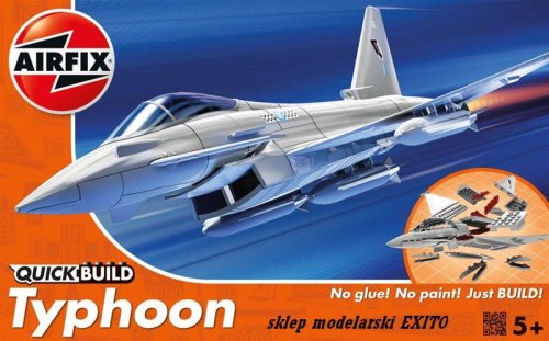 Przejdź do produktu AIRFIX J6002 -  Eurofighter Typhoon - Quick Build