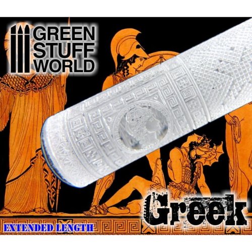 Przejdź do produktu GREEN STUFF 1337 - Wałek do odciskania faktur greckich motywów