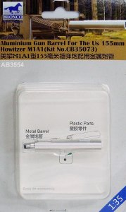 BRONCO AB 3554 - 1:35 Lufa 155 mm do Howitzer M1A1