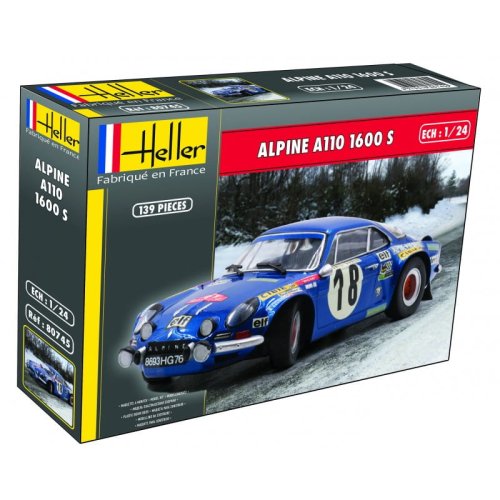 Przejdź do produktu HELLER 80745 - 1:24 Alpine A110 1600