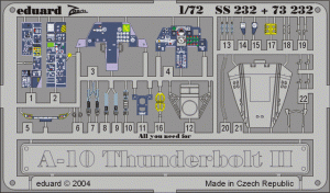 EDUARD 73232 - 1:72 A-10