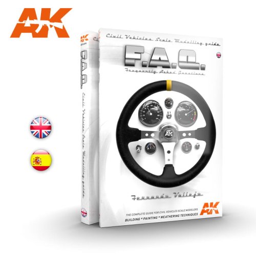 Przejdź do produktu AK INTERACTIVE 282 - Civil Vehicles Scale Modelling F.A.Q. - poradnik dla modelarzy