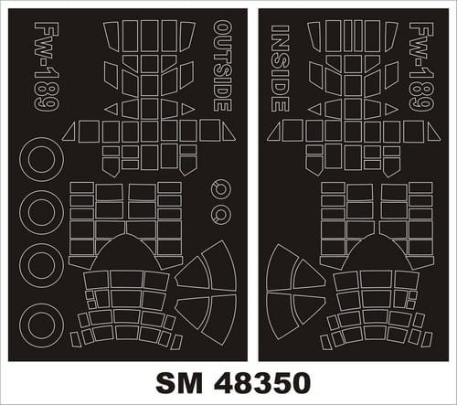 Przejdź do produktu MONTEX SM48350 - 1:48 Focke Wulf Fw 189A-1 Nacht Jager