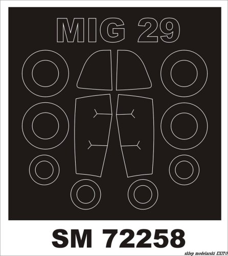 Przejdź do produktu MONTEX SM72258 - 1:72 MiG-29A