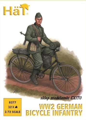 Przejdź do produktu HAT 8277 - 1:72 WW2 German Bicycle Infantry
