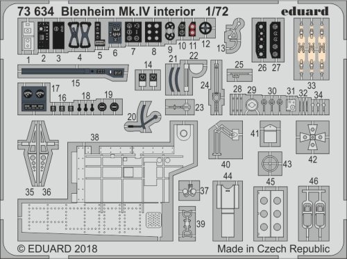 Przejdź do produktu EDUARD 73634 - 1:72 Blenheim Mk.IV interior