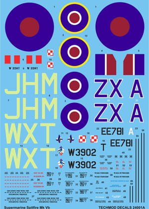 Przejdź do produktu TECHMOD 24001 - 1:24 Supermarine Spitfire Mk.VB
