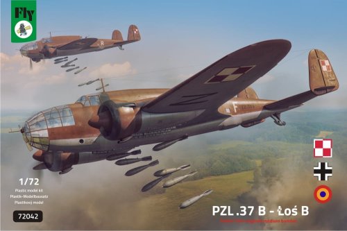 Przejdź do produktu FLY 72042 - 1:72 PZL.37B - Łoś B