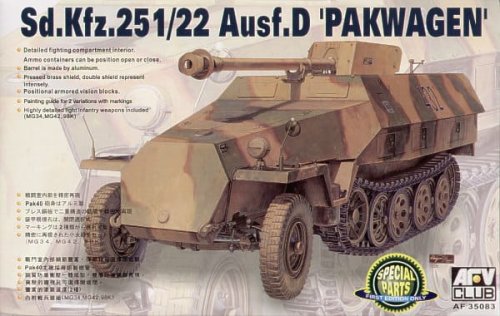 Przejdź do produktu AFV CLUB 35083 - 1:35 Sd.Kfz. 251/22 ausf.D