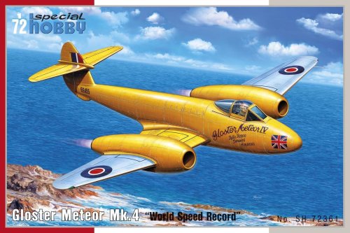Przejdź do produktu SPECIAL HOBBY 72361 - 1:72 Gloster Meteor Mk.4 World Speed Record