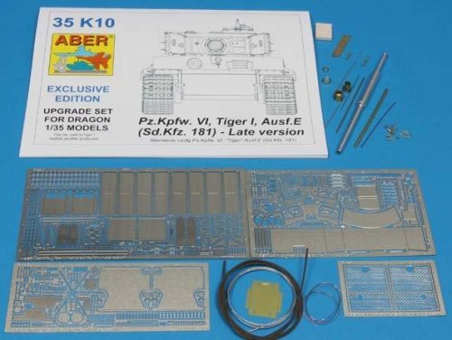 Przejdź do produktu ABER 35K10 - 1:35 Pz.Kpfw. VI Ausf.E (Sd.Kfz.181) Tiger I - Late version (premium set)