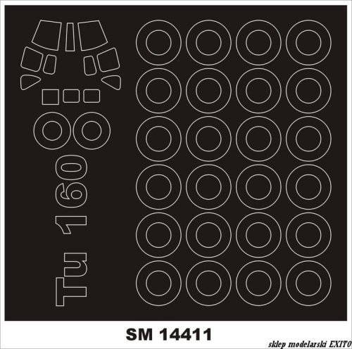 Przejdź do produktu MONTEX SM14411 - 1:144 Tu-160