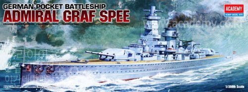 Przejdź do produktu ACADEMY 14103 - 1:350 Admiral Graf Spee