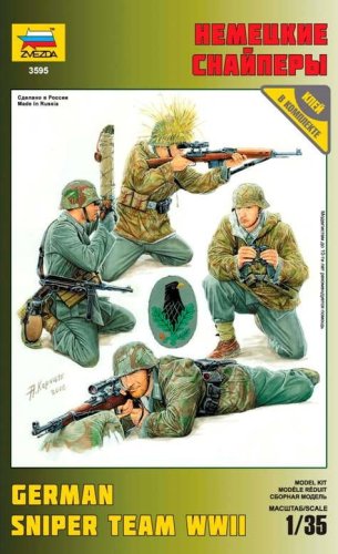 Przejdź do produktu ZVEZDA 3595 - 1:35 German sniper