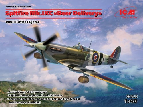 Przejdź do produktu ICM 48060 - 1:48 Spitfire Mk.IXC Beer Delivery WWII British Fighter