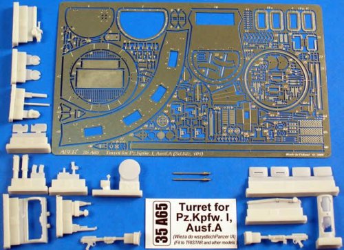 Przejdź do produktu ABER 35A065 - 1:35 Turret for Pzkpfw.I Ausf.A