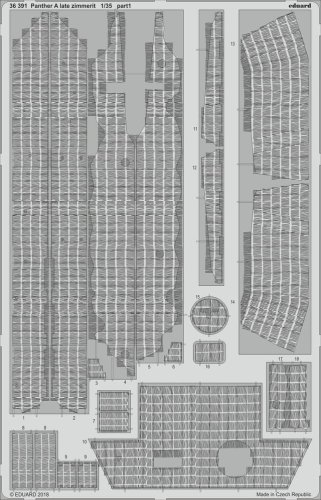Przejdź do produktu EDUARD 36391 - 1:35 Panther A late zimmerit