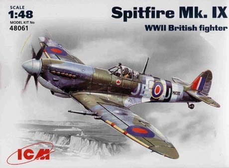 Przejdź do produktu ICM 48061 - 1:48 Spitfire Mk.IX, WWII British Fighter