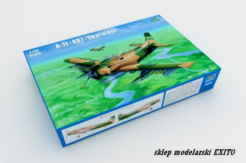Przejdź do produktu TRUMPETER 02254 - 1:32 A-1J AD-7 Skyraider