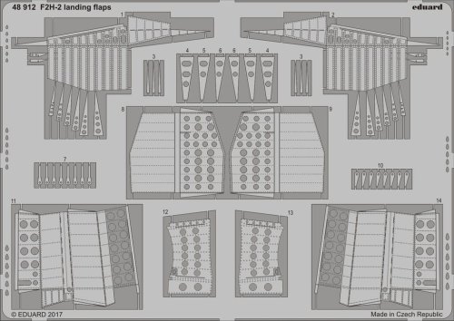 Przejdź do produktu EDUARD 48912 - 1:48 F2H-2 landing flaps