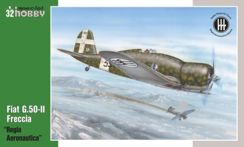 Przejdź do produktu SPECIAL HOBBY 32061 - 1:32 Fiat G.50-II Regia Aeronautica