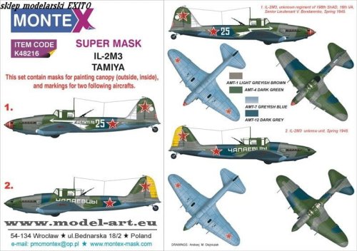 Przejdź do produktu MONTEX K48216 - 1:48 IL-2M3