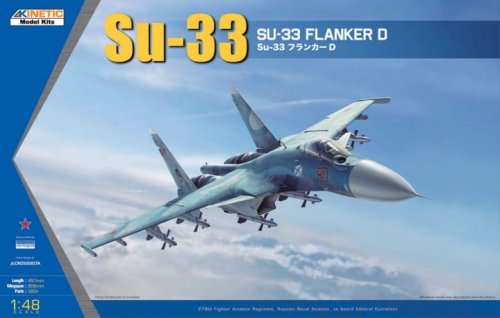 Przejdź do produktu KINETIC 48062 - 1:48 Su-33 Flanker D