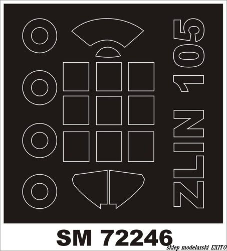 Przejdź do produktu MONTEX SM72246 - 1:72 Zlin C-105