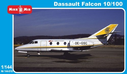Przejdź do produktu MIKROMIR 144018 - 1:144 Dassault Falcon 10/100 (2 pcs in the box)