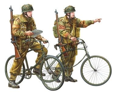 Przejdź do produktu TAMIYA 35333 - 1:35 British Paratroopers & Bicycles Set