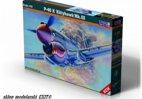 Przejdź do produktu MISTERCRAFT D220 - 1:72 P-40 K Kittyhawk Mk.III
