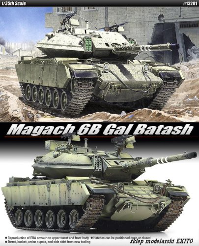 Przejdź do produktu ACADEMY 13281 - 1:35 Magach 6B Gal Batash