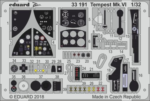 Przejdź do produktu EDUARD 33191 - 1:32 Tempest Mk.VI