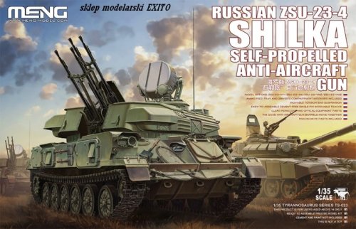 Przejdź do produktu MENG MODEL TS023 - 1:35 Russian ZSU-23-4 Shilka Self-Propelled AA Gun
