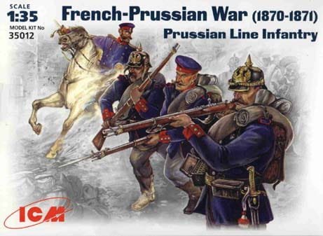 Przejdź do produktu ICM 35012 - 1:35 Prussian Line Infantry, French-Prussian War (1870-1871)