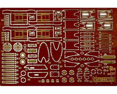 Przejdź do produktu PART S72011 - 1:72 Su-22 M-4 fuselage details