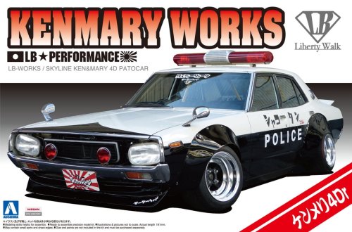 Przejdź do produktu AOSHIMA 01068 - 1:24 LB Works Niissan Skyline Ken&Mary 4D