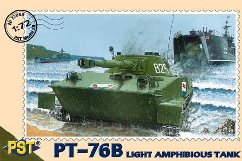 Przejdź do produktu PST 72053 - 1:72 PT-76 B Light Amphibious Tank