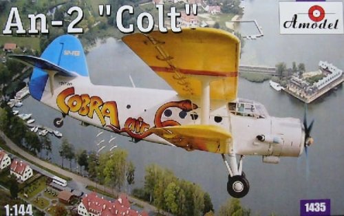 Przejdź do produktu AMODEL 1435 - 1:144 Antonov An-2 Colt / Cobra