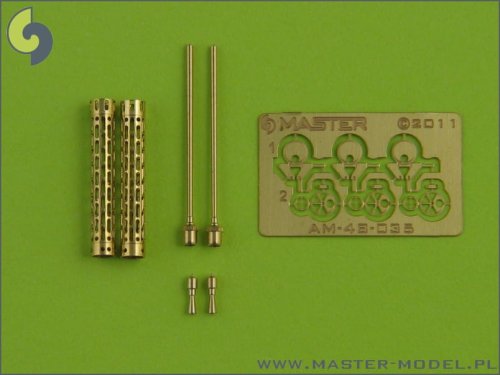 Przejdź do produktu MASTER AM-48-035 - 1:48 Lufy do niemieckiego km-u z I w.ś. Spandau LMG 08/15