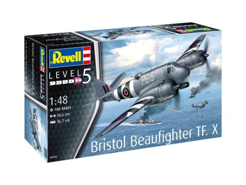 Przejdź do produktu REVELL 03943 - 1:48 Bristol Beaufighter TF.X