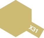 Przejdź do produktu TAMIYA 80031 X-31 - Farba olejna Titanium Gold 10 ml