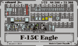 EDUARD SS208 - 1:72 F-15C