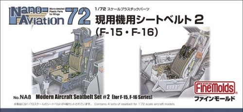 Przejdź do produktu FINE MOLDS NA8 - 1:72 Modern Air Force Seatbelt Set #2 F-15 F-16