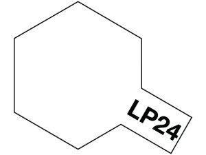 TAMIYA 82124  LP-24 - Farba Semi Gloss Clear 10 ml (lakier bezbarwny półmatowy)